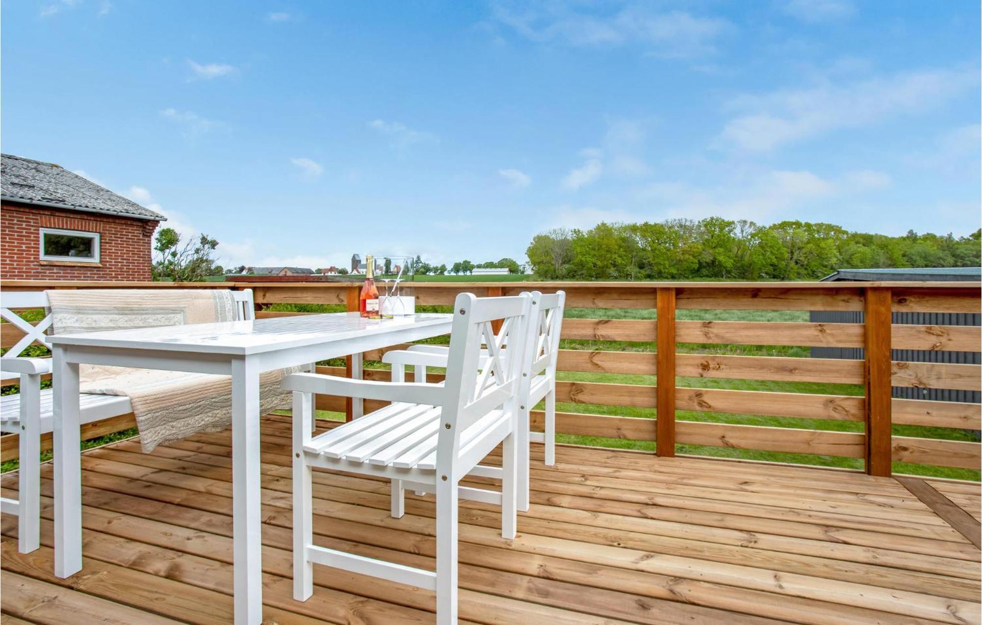 Beautiful Home In Ronne With House A Panoramic View Exterior photo