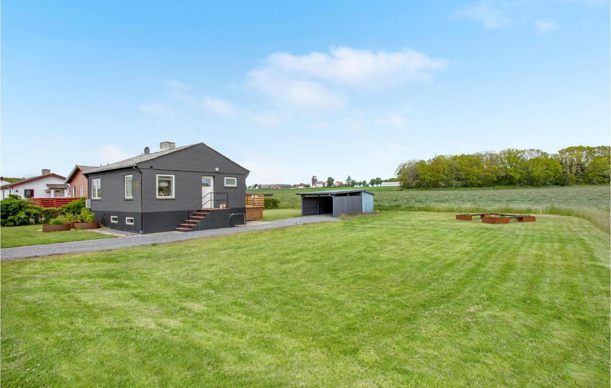 Beautiful Home In Ronne With House A Panoramic View Exterior photo