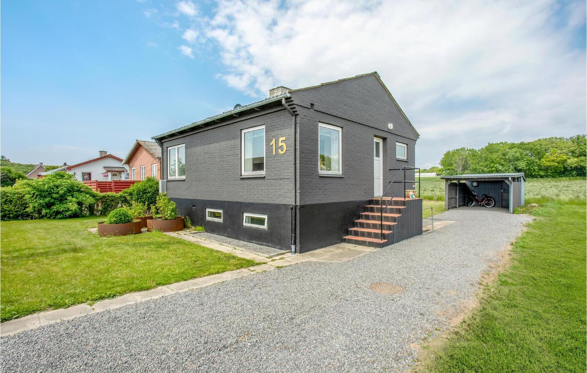 Beautiful Home In Ronne With House A Panoramic View Exterior photo